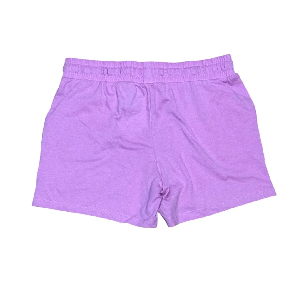 Cat & Jack Girls‎ XL 14 Knit Shorts Purple Cotton Blend New Casual Gym Cheer